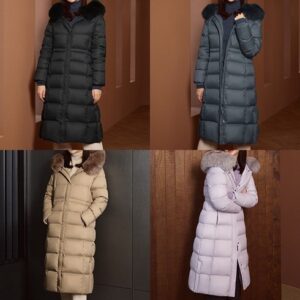 일상을 변화시키는 23WINTER 리얼 폭스퍼 레지나 맥시 롱 윈터 구스 다운 가장많이 주목한