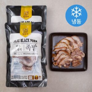 고객님이 많이 찾는 제주 흑돼지 족발 바베큐 400g x 5팩  제주아강발 200g x 2팩 특별한 혜택으로 만나보세요