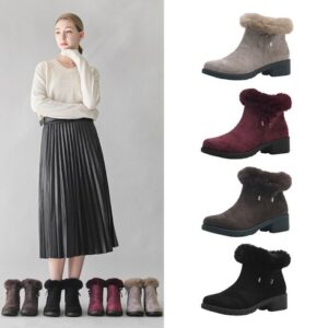 나만의 취향 23FW 레빗 퍼 트리밍 부츠 스페셜 기프트