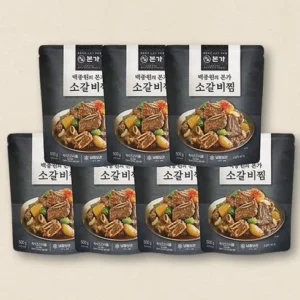 고물가 시대 알뜰 장보기 고기명가 한우갈비찜 600g  7팩 스페셜 기프트