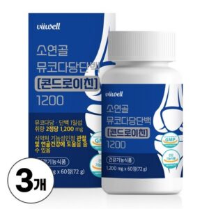 득템 찬스 관절건강 콘드로이친 뮤코다당 단백 1200 12박스 당일출고