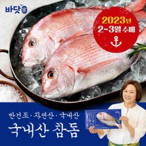 이달의 혜택 ON  국내산 반건조 참돔 300g7마리 스페셜 기프트