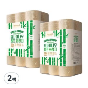 이달의 혜택 ON 대나무 화장지 3겹 30m 12롤X6팩 72롤 실시간 인기