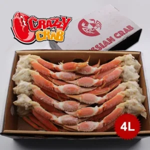 알뜰한 쇼핑을 위한 러시아산 프리미엄 大사이즈 스노우크랩 4팩국물용1팩  스페셜 기프트
