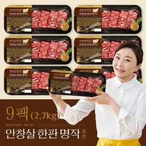 알뜰한 쇼핑을 위한 방송에서만 안창살 한판 명작 300g9팩 총 2.7kg 더 알뜰하게