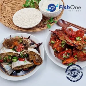 고객님이 많이 찾는 양념꽃게장 300gX3통알배기 간장꽃게장 500gX4통 가장많이 주목한