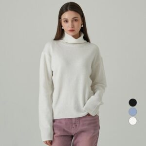 알뜰한 쇼핑을 위한 엘르 울블랜딩 터틀넥 기모풀오버2종 특별한 혜택으로 만나보세요