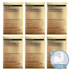 알뜰한 쇼핑을 위한 여에스더 글루타치온 다이렉트 5X 6박스 실시간 인기