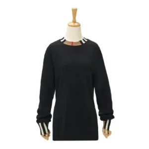 좋아할만한 울캐시미어 체크 니트 스페셜 기프트