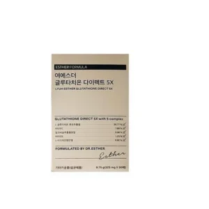 단독 비밀가 행사 최신상 여에스더 글루타치온 다이렉트5X 6박스 스페셜 혜택