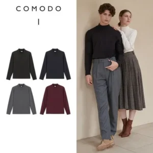 주목해야 할 기획전 코모도 23FW 남성 기모 모크넥 티셔츠 4종 특별한 혜택으로 만나보세요