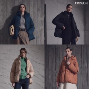 득템 찬스 크레송 CRESSON 23FW 퀼팅 시베리안 하프 다운 점퍼 1종 스페셜 기프트
