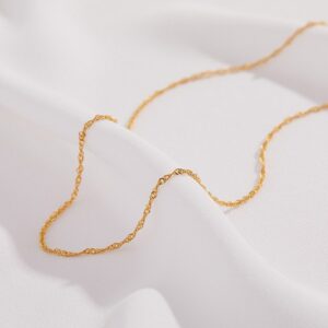 대한민국 금 거래의 중심- 한국금거래소 24K 순금 루치도 체인 목걸이 30g 한국금거래소