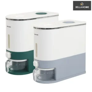 나만의 취향 헬로제인 버튼식 계량 쌀통 10kg 스페셜 기프트