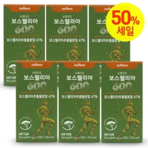 단독 비밀가 행사 뉴메이트 보스웰리아600 12개월분 실시간 인기