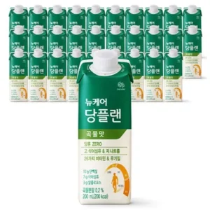 일상을 변화시키는 대상 뉴케어 당플랜 프로 곡물맛 144팩  안심바 2봉 혜택 알고가기