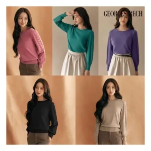 이번 주 특별한 프로모션 애드혹 23FW 여성 메리노울 블렌딩 니트 4종 더 알뜰하게