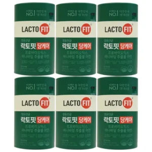 아직 늦지 않았다 종근당건강 락토핏 코어맥스 6통 12개월 사람들에게 인기있는 이유는?