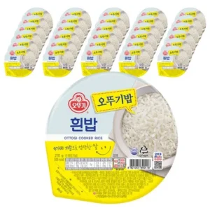 매번 밥 하기 귀찮을 때 햇반 210g 36개 만족도 최고