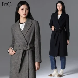 이달의 혜택 ON 울 블렌디드 체크 코트 특별한 혜택으로 만나보세요