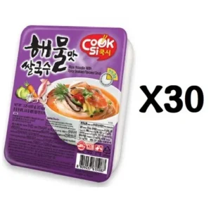 고물가 시대 알뜰 장보기 쿡시쌀국수 30개 사람들에게 인기있는 이유는?