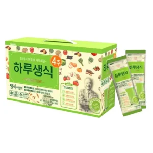 이달의 혜택 ON 하루야채 데일리 생식 20포X4박스 실시간 인기