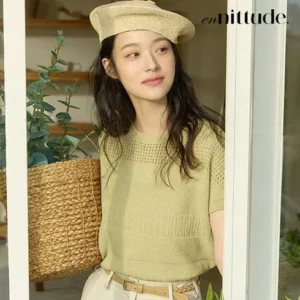 고객님이 많이 찾는 NEW 블로썸 캔디 세미홀가 니트 4종 고객들이 좋아하는 이유가 있다