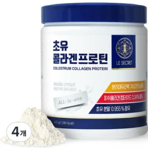 빛나는 뉴트리원 초유콜라겐 프로틴 6통스푼 6개 꾸준한 인기