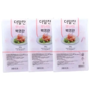 일상을 변화시키는 못난이백명란 500gX3통 인기많은 비결은?