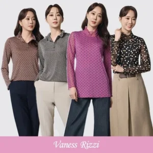 고물가 시대 알뜰 장보기 바네사리찌 24SS 프리티 자수 블라우스3종 당일출고