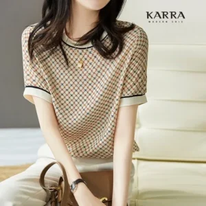 이거 알아? 에바큐브 24SS 튤립 카라 블라우스 지금 확인하세요