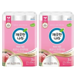 꼭 사야해  허브가든 피오니 프리미엄 화장지 30롤 x 2팩 사람들에게 인기있는 이유는?