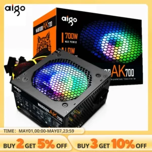 Aigo AK 700W PC PSU 전원 공급 장치