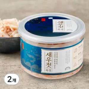 왜 이렇게 사고싶지? 김정배명인 새우젓 2kg 혜택이 가득