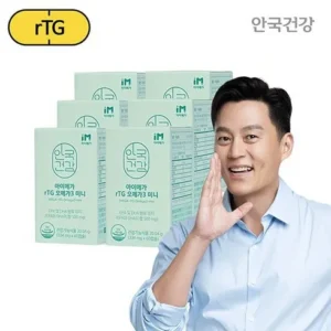 빛나는 안국건강 아이메가 초임계 알티지오메가3 6박스6개월분 꾸준한 인기
