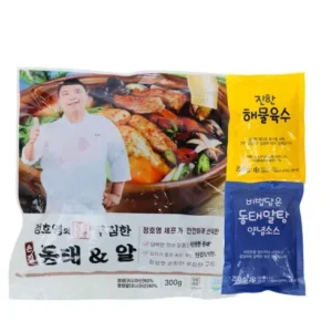 왜 이렇게 사고싶지? 정호영 푸짐한 동태알탕 300gX4팩양념소스250gX4팩 지금 확인하세요