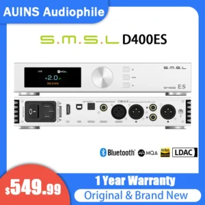 SNS에서 난리난 ​2024 요즘 sns에서 난리난 SMSL D400ES 오디오 디코더 MQA-CD DAC 칩  리뷰 최다로 엄선된 최고의 제품을 소개합니다. 왜 이렇게 인기가