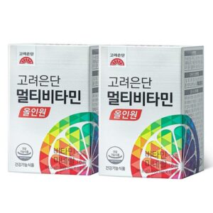 좋은 제품 요즘 대세인 ​고려은단 멀티비타민 올인원 완벽한 스팩은 어디까지일까요? 상세히 리뷰 해보겠습니다. 만족감UP