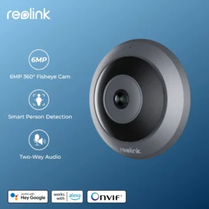 모두가 좋아하는 이유는? ​2024 요즘 sns에서 난리난 Reolink 6MP Fisheye WiFi 보안 카메라 2.4/5GHz 무선 실내 카메라 양방향 오디오 스마트 감지 360° 파노라마 PoE 카메라  리뷰 최다로 엄선된 최고의 제품을 소개합니다. 내돈내산