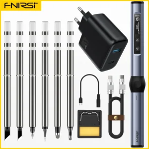 잘 팔리는 이유는? ​2024 요즘 sns에서 난리난 FNIRSI HS-01 스마트 전기 납땜 인두  리뷰 최다로 엄선된 최고의 제품을 소개합니다. 연속인기