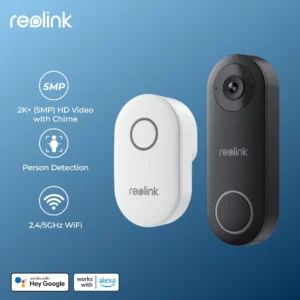 특가상품 ​2024 요즘 sns에서 난리난 Reolink 2K+ 동영상 초인종 WiFi 및 PoE 스마트 야외 가정용 동영상 인터콤 인간 감지 유선 초인종 차임벨 포함 알렉사 지원  리뷰 최다로 엄선된 최고의 제품을 소개합니다. 얼른사고싶은