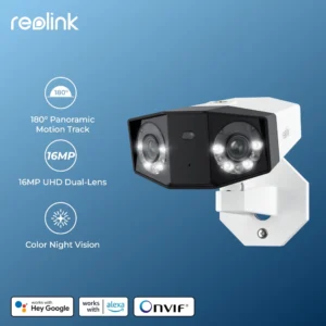 특가제품 ​2024 요즘 sns에서 난리난 Reolink Duo 2 PoE 4K UHD 듀얼 렌즈 보안 카메라 16MP Duo 3 PoE IP 카메라 180° 파노라마 뷰 홈 비디오 감시 카메라  리뷰 최다로 엄선된 최고의 제품을 소개합니다. 미리준비하는