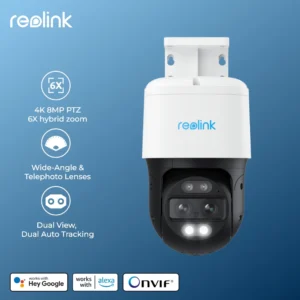 핫한 행사 ​2024 요즘 sns에서 난리난 Reolink TrackMix 시리즈 포 & WiFi 카메라 4K 듀얼 렌즈 PTZ 자동 추적 실외 애완 동물 자동차 사람 감지 8MP IP 보안 카메라  리뷰 최다로 엄선된 최고의 제품을 소개합니다. 내돈내산