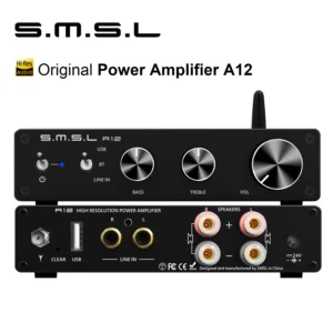 특가상품 ​2024 요즘 sns에서 난리난 SMSL A12 오디오 디지털 하이파이 사운드 파워 앰프  리뷰 최다로 엄선된 최고의 제품을 소개합니다. 연속인기