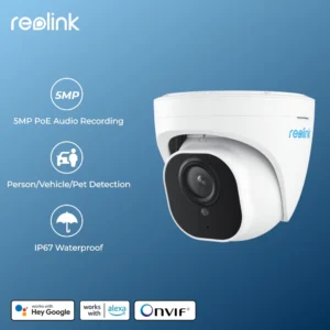 BEST특가전 ​2024 요즘 sns에서 난리난 Reolink 스마트 보안 카메라 5MP PoE 야외 적외선 야간 투시경 IP 캠 사람/차량 감지 감시 카메라 RLC-520A  리뷰 최다로 엄선된 최고의 제품을 소개합니다. 선택한