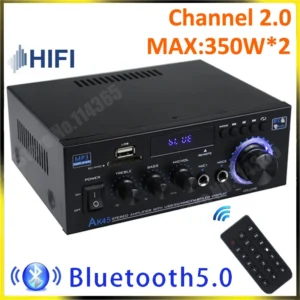 초특급 패키지 ​2024 요즘 sns에서 난리난 하이파이 디지털 앰프 AK45 블루투스 증폭 MP3 채널 2.0 서라운드 사운드 앰프  리뷰 최다로 엄선된 최고의 제품을 소개합니다. 기획전