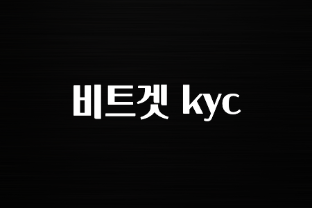 해외정보 비트겟 kyc 요약했습니다