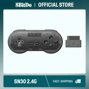 소름돋게 8BitDo SN30 2.4G 무선 게임패드 기억하세요