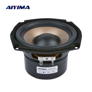 집돌이를 설레게 할 AIYIMA 1Pcs 5.25 인치 서브 우퍼 스피커 4 8 Ohm 100W Hifi베이스 오디오 음악 우퍼 책장 홈 시어터 스피커 한 번에 알려드립니다