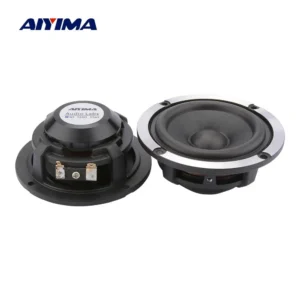 인기 넘치는 AIYIMA 2Pcs 3 인치 미드 레인지 오디오 스피커 드라이버 4 8 Ohm 15W 자동차 사운드 스피커 양모 종이 콘 알루미늄 전체 범위 스피커 확인해보세요